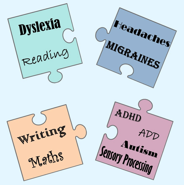 Dyslexia & Reading | Headaches & Migraines | Writing & Maths | ADHD, ADD, Autism, Sensory processing